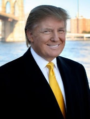 US Presidential Candidate Donald Trump