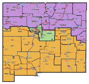 New Mexico Congressional Districts, 2012